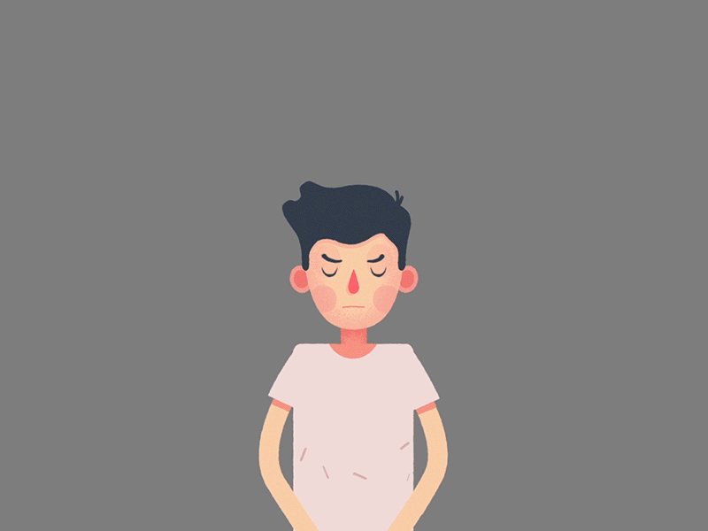 quantum brain wave! animation design illustration logo ux vector