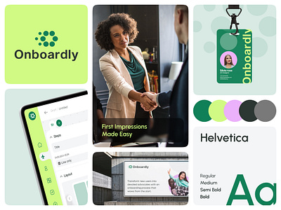 Onboardly – Branding for Onboarding Management System analytics brand design brand guideline design branding dashboard design hr hr management identity logo management onboarding onboarding dashboard product design saas saas dashboard virtual assistant website design