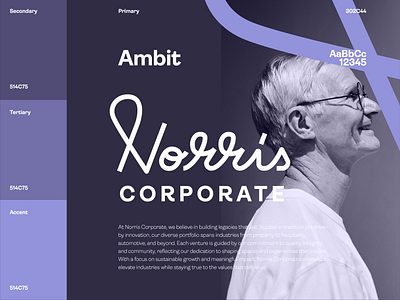 Norris Corporate Direction 5 art art direction branding branding and identity creative creative direction design direction dribbble experiment exploration graphic design identity illustration logo logo design modern photo photography visuals