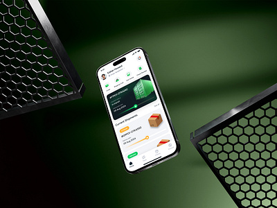 Shipment Tracking Mobile AppDesign android app app design cargo clean ui delivery app design focotik ios app logistics app logistics management mobile app design parcel delivery parcel tracking shipment shipment tracking shipping transport ui ui design ux design