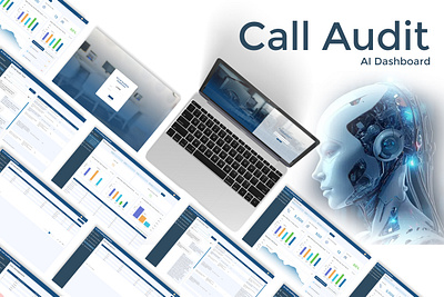 AI Call Auditor for Call Center ai audit dashboard figma ui user experience