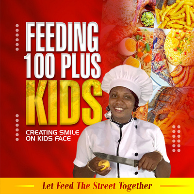 Let's Feed The Street Together branding community service graphic design outreach