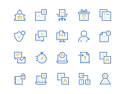 HR Icon Set benefits brand designer brand identity branding hr icon iconography illustration