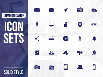 Icon Sets : Communication app app branding icon icon app icon artwork icon sets icongraphy icons icons design icons pack illustration purple purple logo solid system icon ui ux