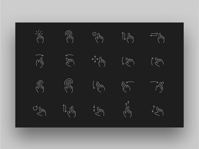 Gestures Icon