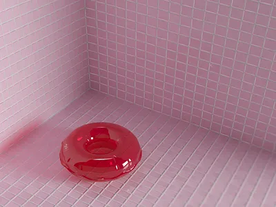 Empty pool - vol.3 3d art art cgi cinema 4d design illustration render surrealism vrayforc4d