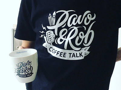 Pavo&Rob products illustration lettering logo script