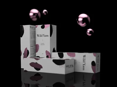 Wild Yam Rebranding brand concept branding cinema 4d design package package design packaging