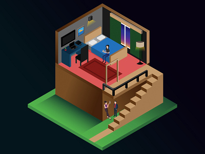 Isometric Illustration adobeillustrator design illustration isometric icons