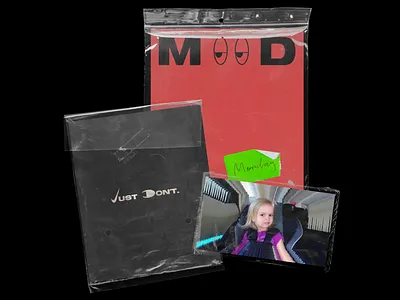 Monday champion creative design design mood nike packagedesign photoshop plastic ripped texture torn