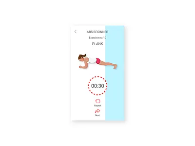 DailyUI #041 Workout Tracker adobe xd app creative daily 100 challenge daily challenge dailyui design dribbble illustration mobile mobile app ui web web page workout workout app workout tracker workouts