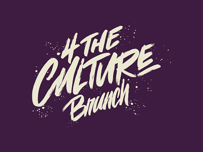 4 The Culture brush culture handlettering lettering procreate