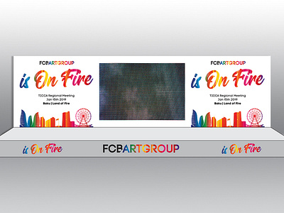 Fcbartgroup Scene adv branding design logo