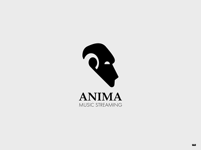 Daily Logo Challenge 09/50: Anima Music Streaming affinity designer dailylogochallange design logo logo design