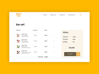 Product website #2 cart chocolate design food graphic design product shop sketch typography ui ux web web design website