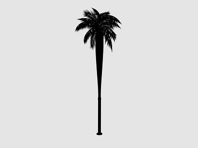 BC/LA PalmBat baseball enotsdesign logo sports