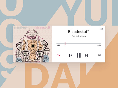 DailyUI 009 - Music Player 009 dailyui music player