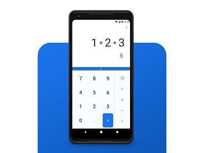 Daily UI Challenge #004- Calculator android calculator calculator ui challenge dailyui dailyui004 design google pixel sketch ui