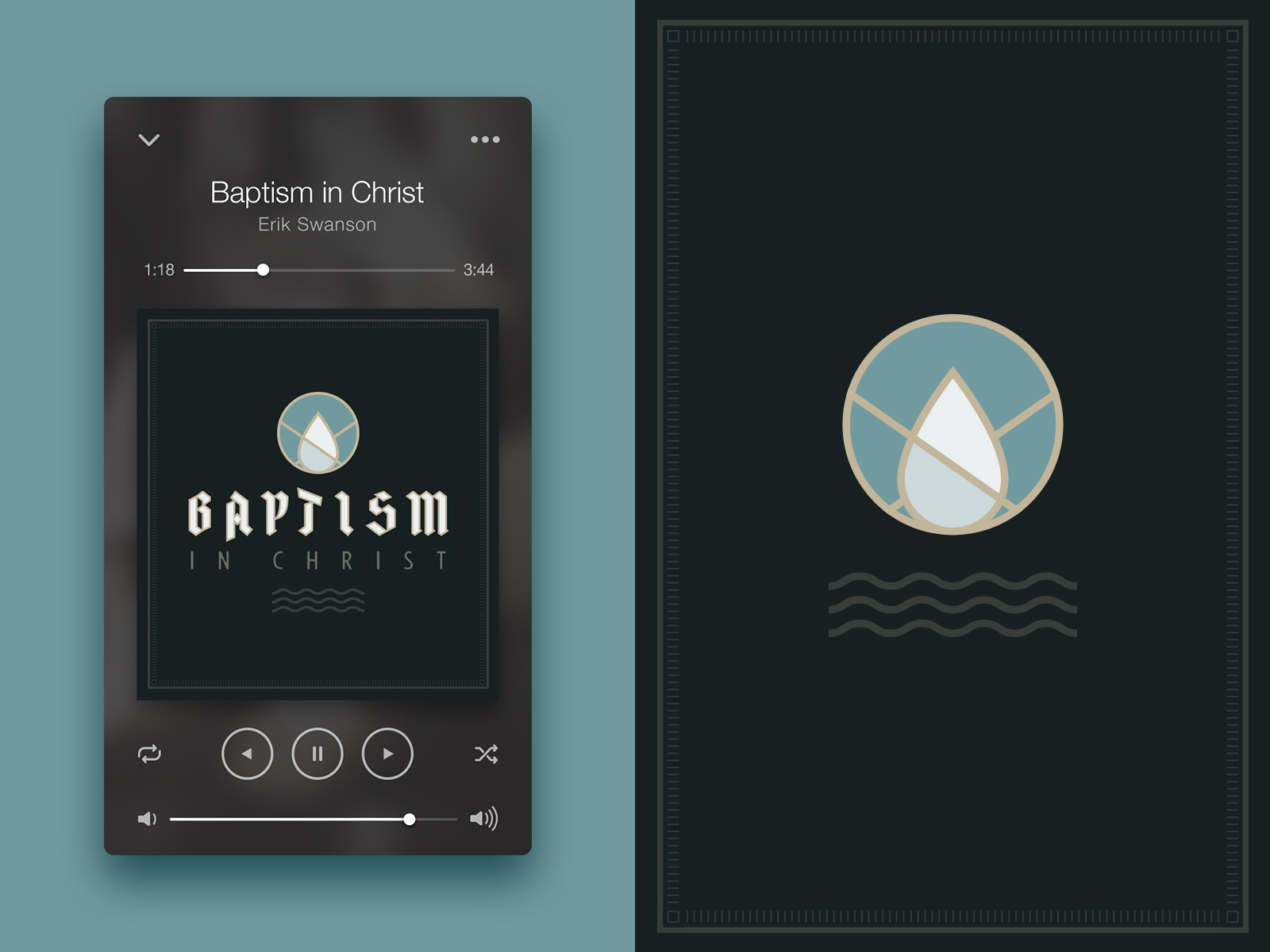 Example of Baptism