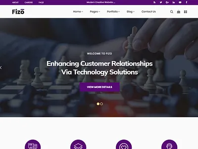 Fizo - Creative MultiPurpose HTML5 Template agencies agency marketing agency one page agency portfolio agency seo agency web agency web design business agency creative creative agency creative design agency digital marketing digital marketing agency
