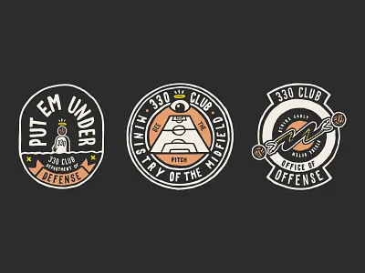 330 Team Badges apple pencil badge brand crest design hand drawn illustration lettering soccer soccer badge soccer crest vector