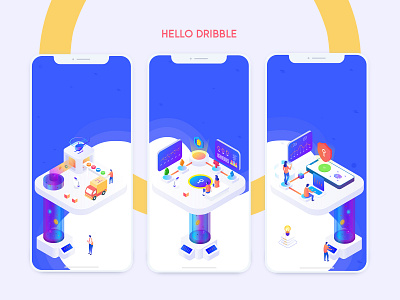 Hello Dribble ui 插图