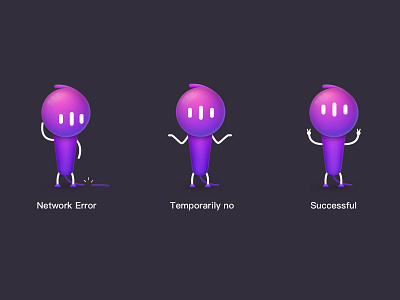 Brand role app character color design illustration ui