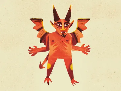 El diablo devil el diablo illustration mexican mexican illustration satan satanic