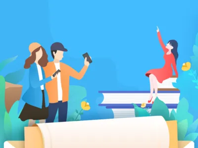 This is an illustration. app illustration ui