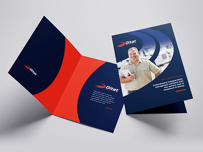 Ditat Corporate Folder Design