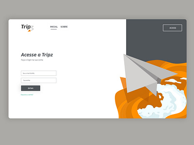 login page tripz login trips ui