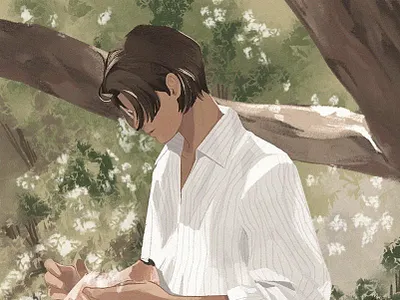 Afternoon afternoon digital art illustration procreate