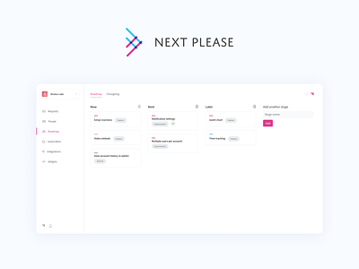 Next Please: Product roadmap for SaaS launch product management roadmap saas