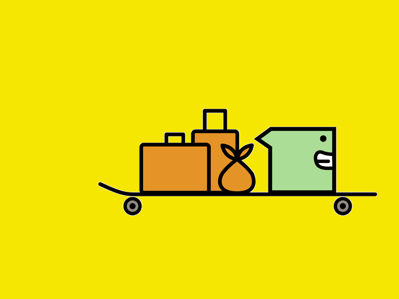 Moving into a new home! home house luggage move in move out moving new packers and movers packing shifting tenants transport