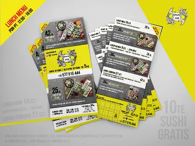 Sumada Sushi Lunch Menu DL