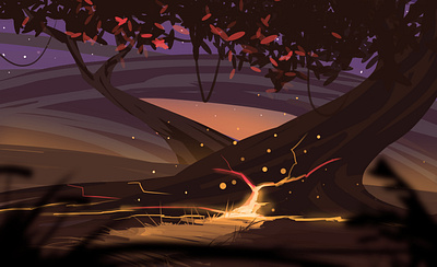Birth animation art artboard artbook artwork branding brush character art design digital 2d digital art digital illustration digital painting game art game artist illustration landscape nature photoshop vector