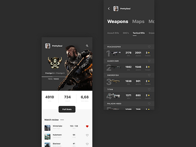 Game Profile / iOS App apex branding cyberpunk design game heroscreen illustration landing landing design logo mainpage marvel minimal minimalism movie proxima typography ui ux web