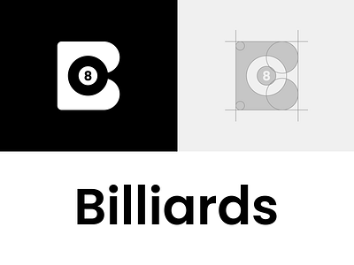 Biliards 8 8 ball biliard biliards black branding black logo branding clever logo creative identity logo logo design logo designer logo icon negative space negative space logo pool smart logo smart logos 🎱