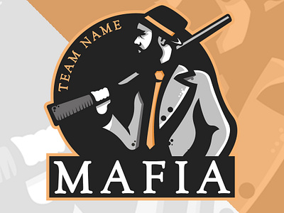 Mafia Logo animal brand branding design esports logo for sale gamer icon illustration logo mascot mascot design mascot logo sport sports brand sports logo streamer team team logo vector
