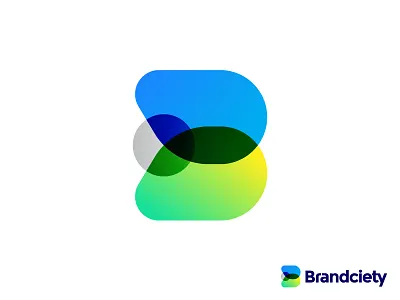 Branding Agency Logo Design Concept | B + Rocket agency app icon b letter brand branding business name domain name gradient identity it logo logo design modern monogram rocket startup studio tech vibrant