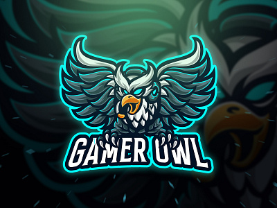 Gamer Owl Logo