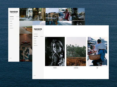 Photography Site - WIP design photography ui ux web web design