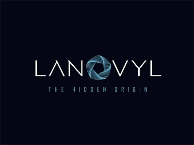 Lanovyl branding cosmetics health logo premium type