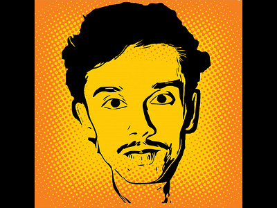 Face Art JoySR avatar design illustration omer j graphics