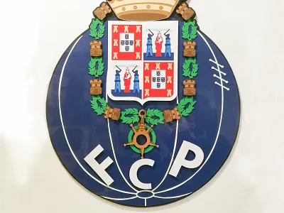 FC Porto fcporto logo paper paper art porto scalpel