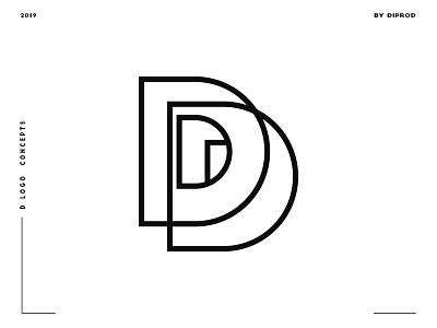 Letter D logo design concept 04 2d adobe alphabet brand brandidentity branding creative d d logo design graphicdesign icon identity illustrator letter logo logos minimal poster typography