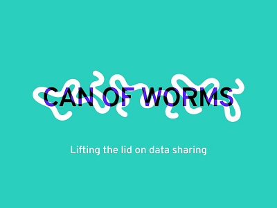 Can Of Worms: Brand brand branding design event health healthcare illustration logo ppi public public engagement typography