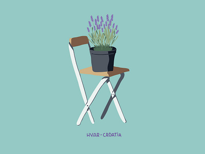 Meraki - Hvar - Croatia croatia flores flowers ilusrtations ilustracao ilustracion ilustraciones ilustración ilustradora ilustration lavanda lavander naturaleza nature personalizado