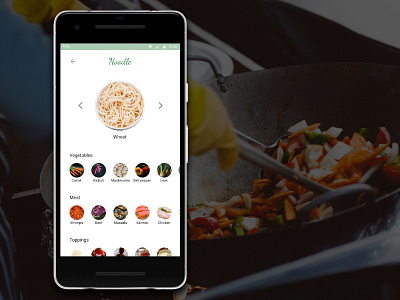 Customize Product (Daily UI #033) 033 app design app screen customize product daily ui dailyui food app mobile design ui ui challenge ui design ux