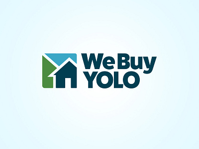 We Buy Yolo Logo branding branding and identity home house local logo real estate real estate agency selling website